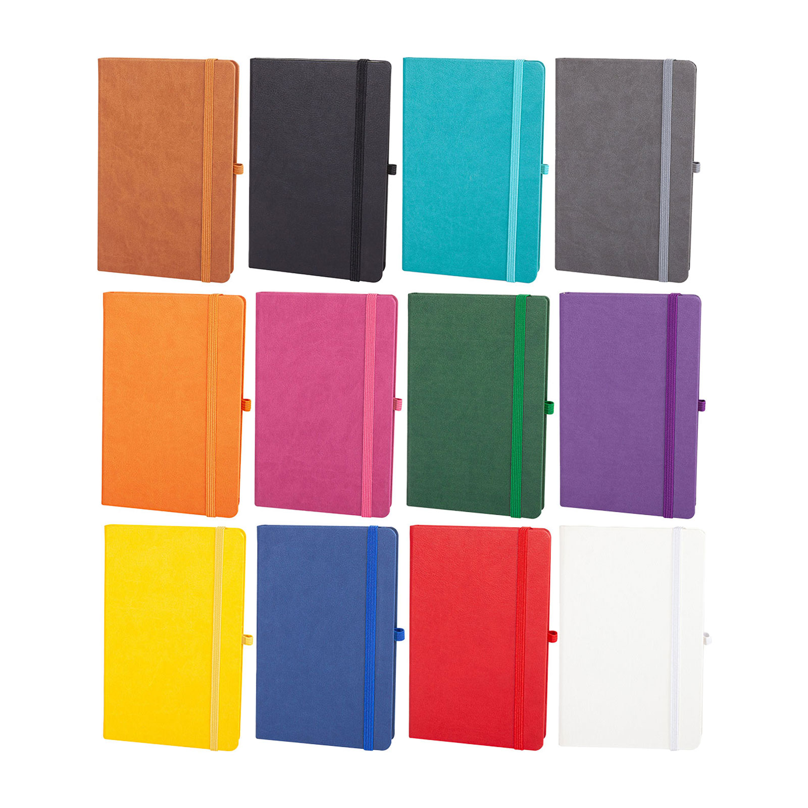 DIŞKAPI SİYAH TARİHSİZ DEFTER (13X21 CM)