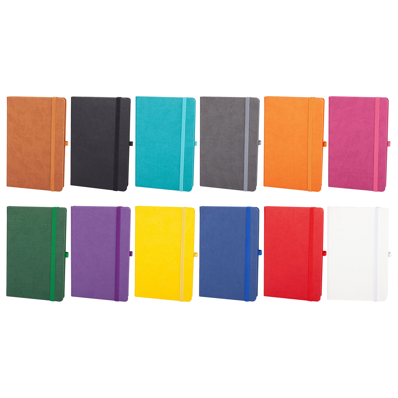 DIŞKAPI SİYAH TARİHSİZ DEFTER (13X21 CM)