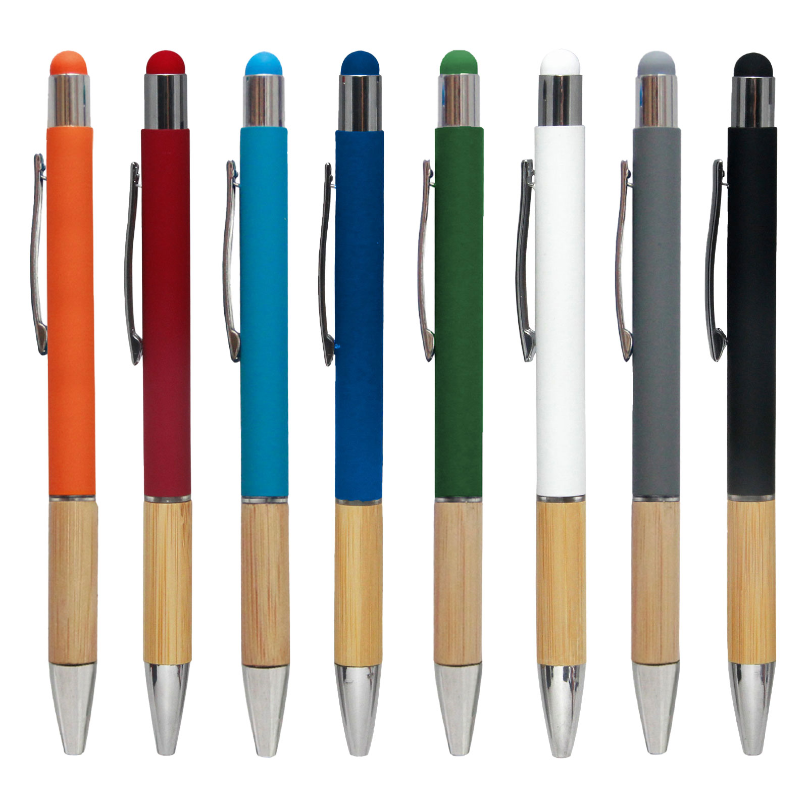 قلم جاف معدني اسود