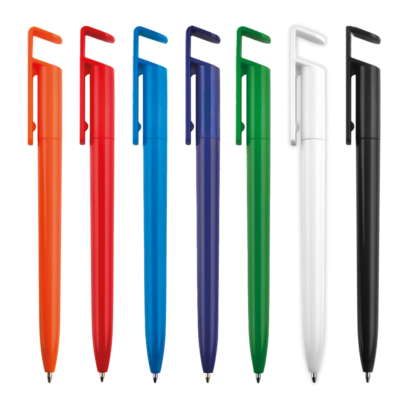 SEYHAN BEYAZ TELEFON TUTUCULU PLASTİK TÜKENMEZ KALEM