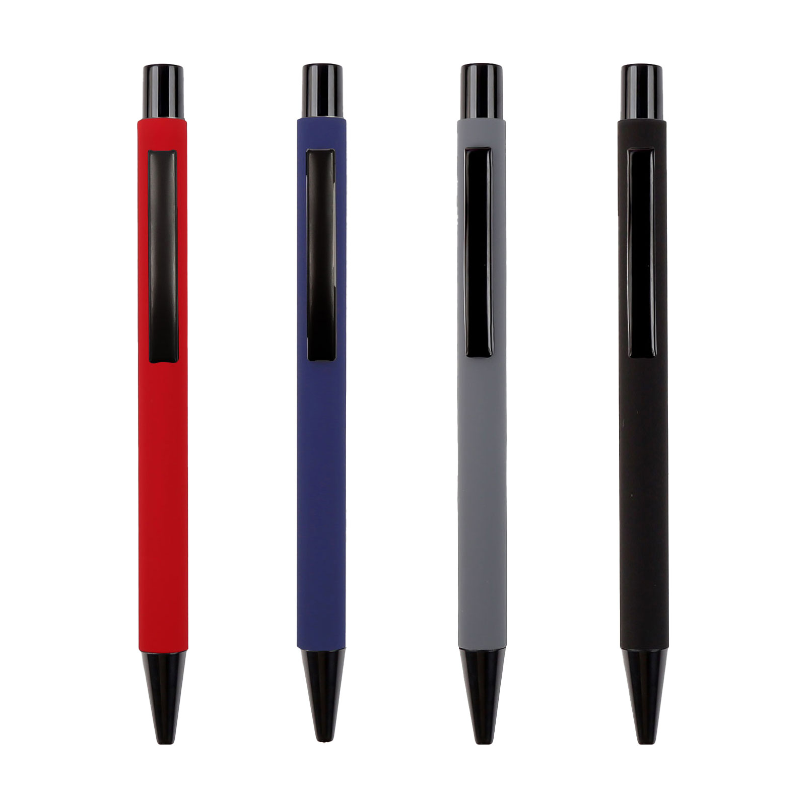 قلم معدني باللون الرمادي 