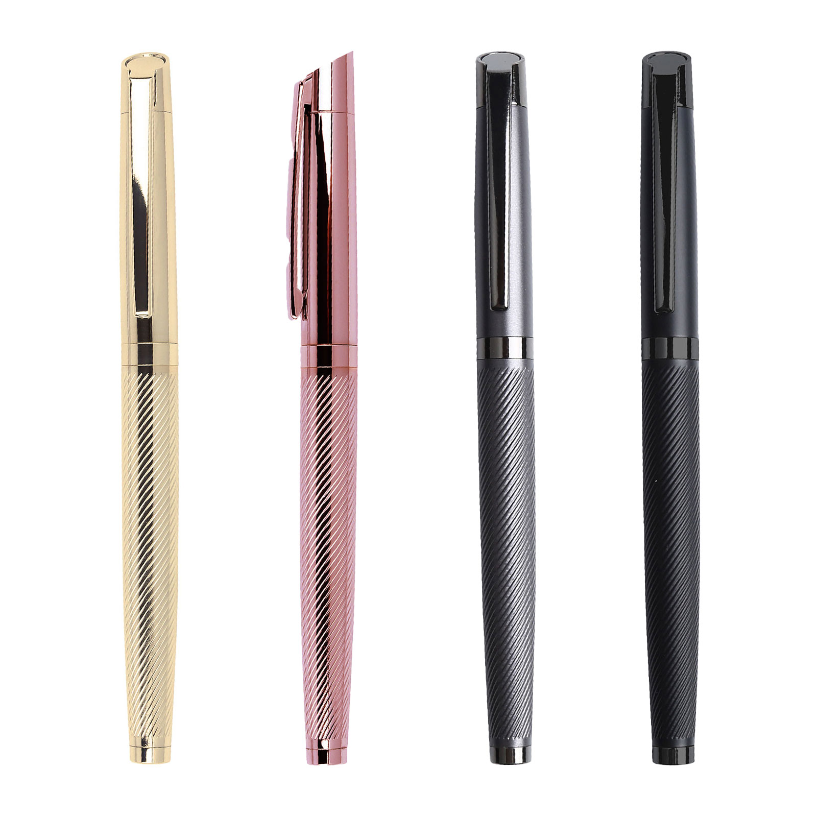 طقم قلم مفرد نحاسي