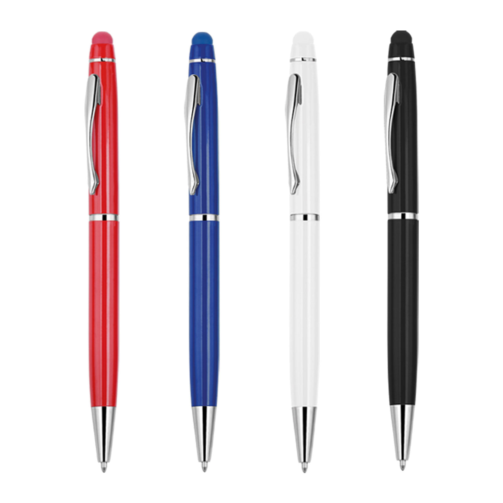 قلم جاف معدني اسود