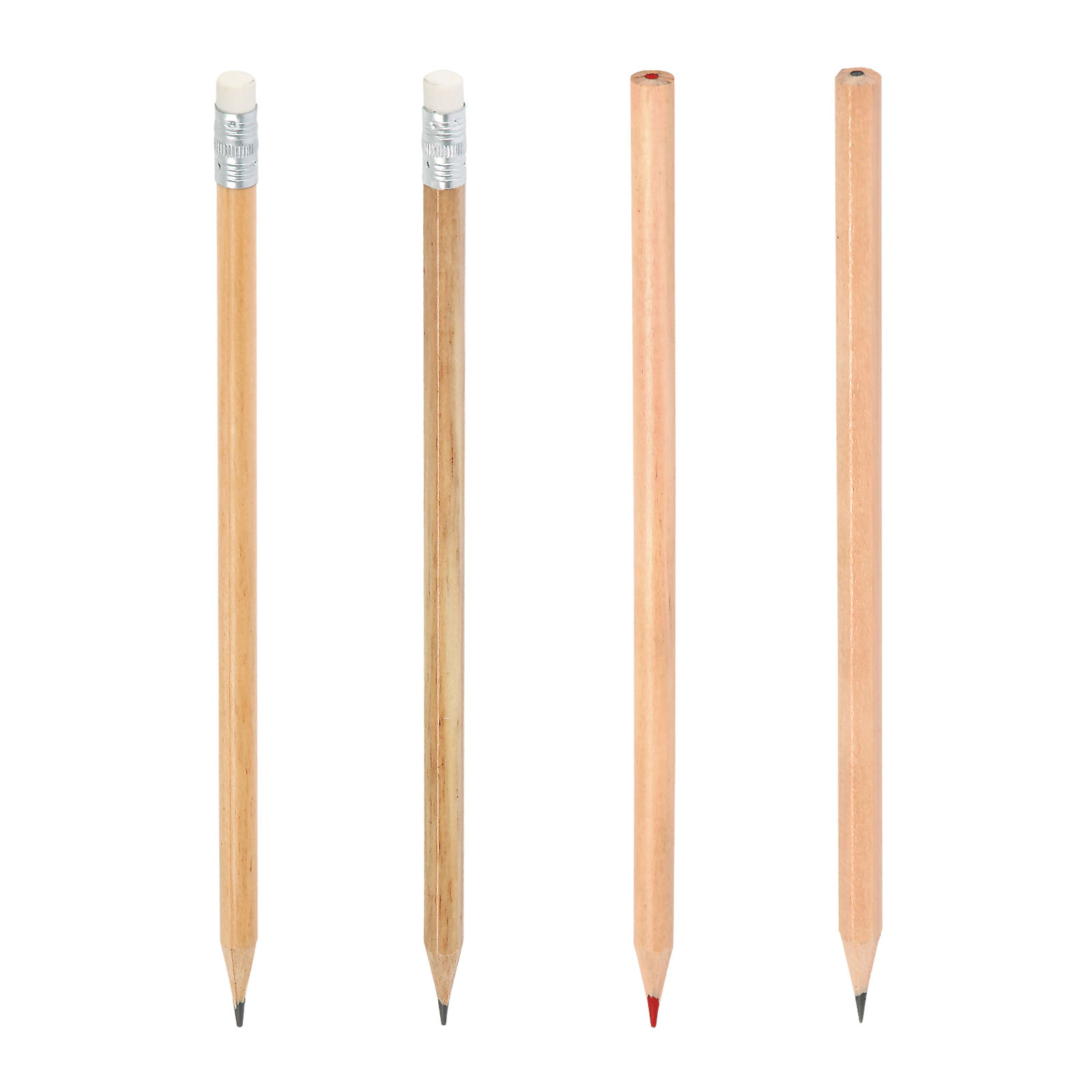 قلم رصاص طبيعي ذو حواف