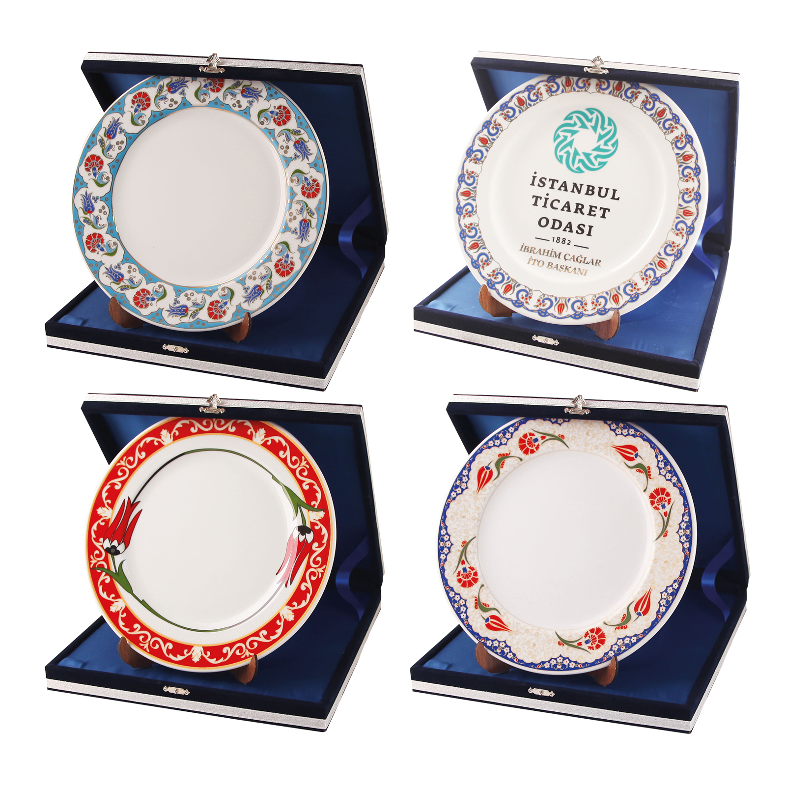 طبق مميز بزخرفة 