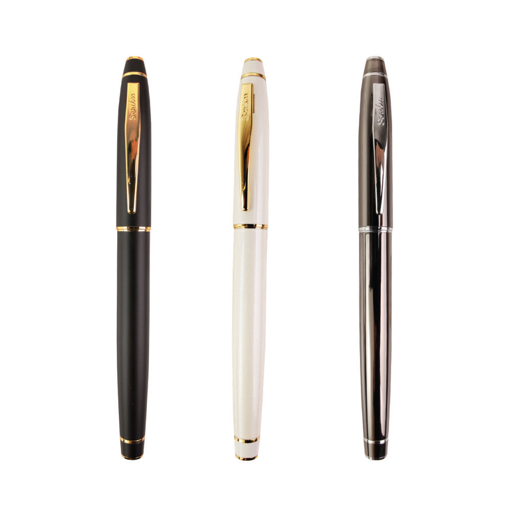 SCRIKSS NOBLE 35 SİYAH ROLLER TEKLİ KALEM SETİ