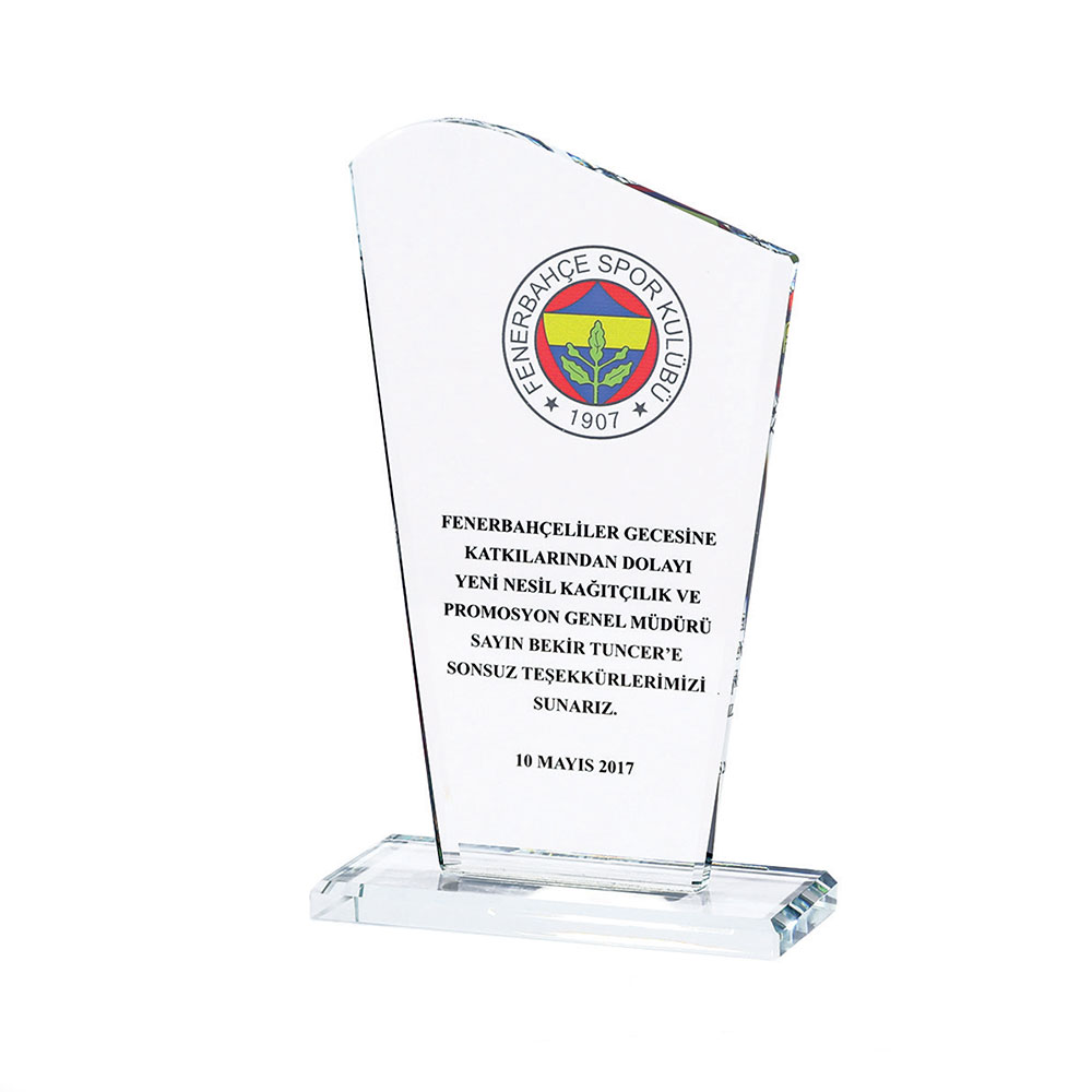 ÖNDER KRİSTAL PLAKET