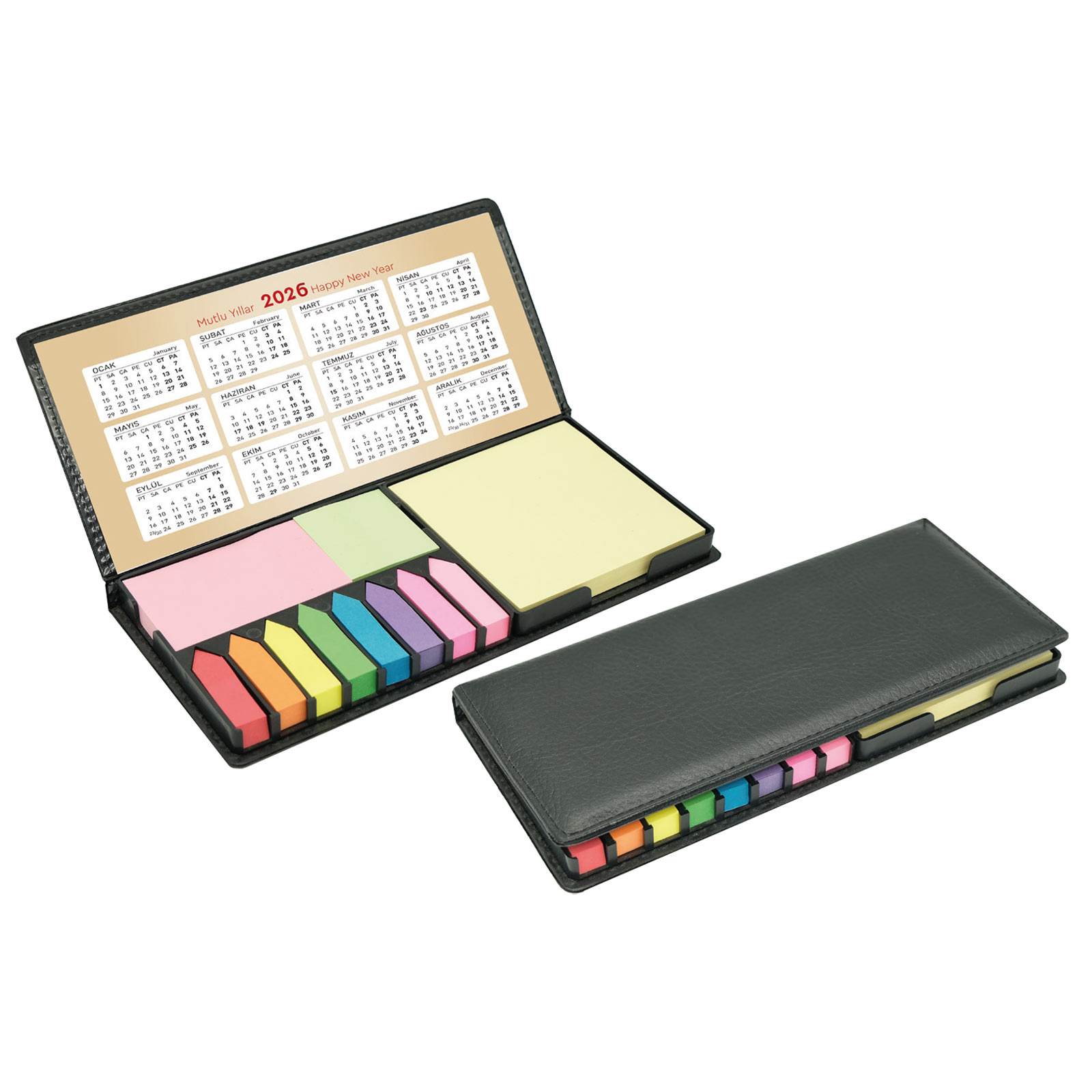 دفتر ملاحظات لاصق (23 × 10.5 × 2 سم)