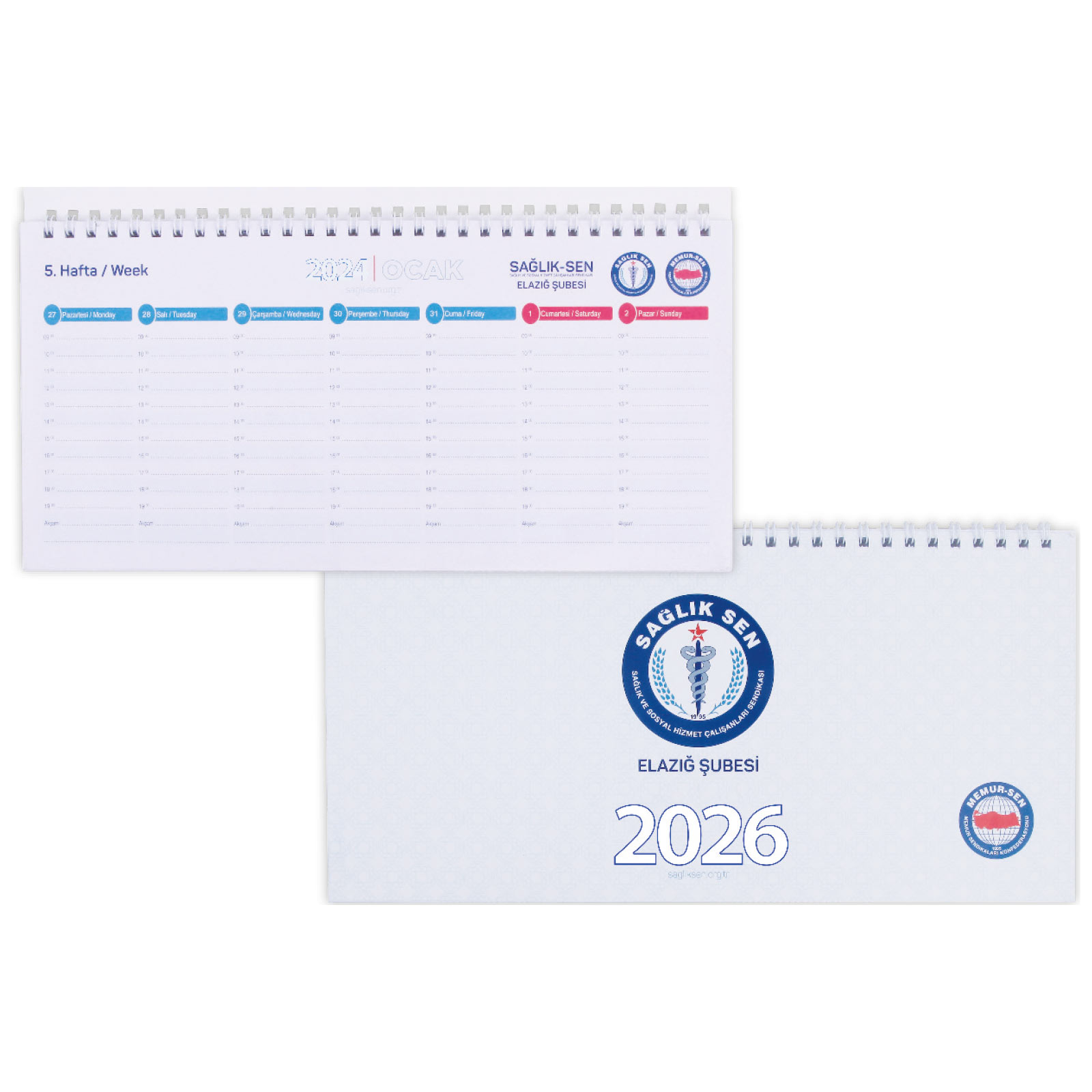 ALA-09 TARİHLİ SPİRALLİ KARTON KAPAKLI SÜMEN